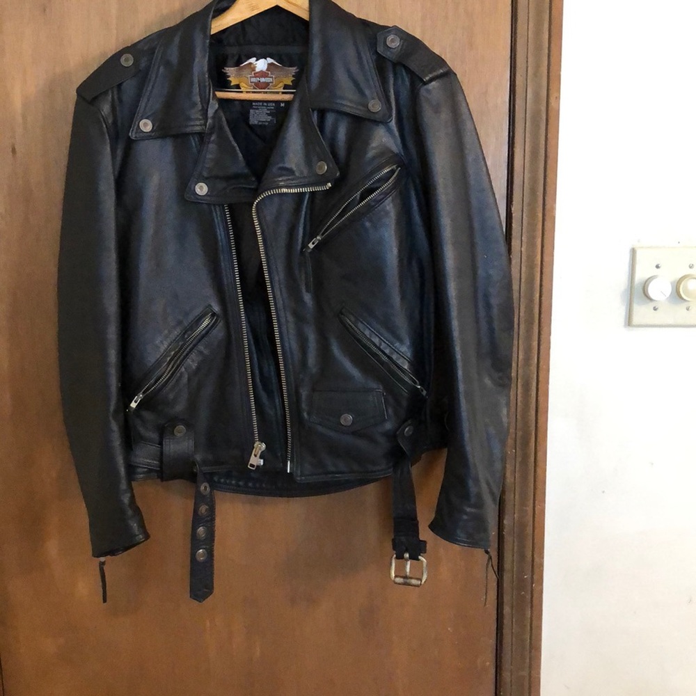 Classic motorcycle jacket